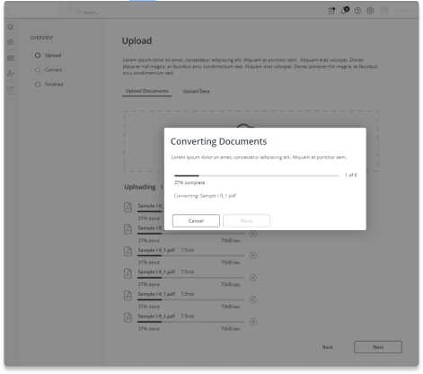 Converting Documents
