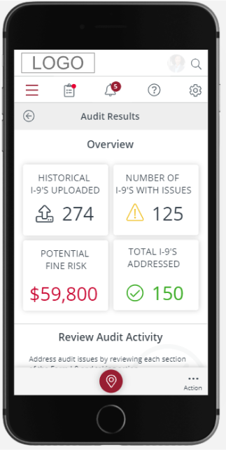 Audit Results Mobile